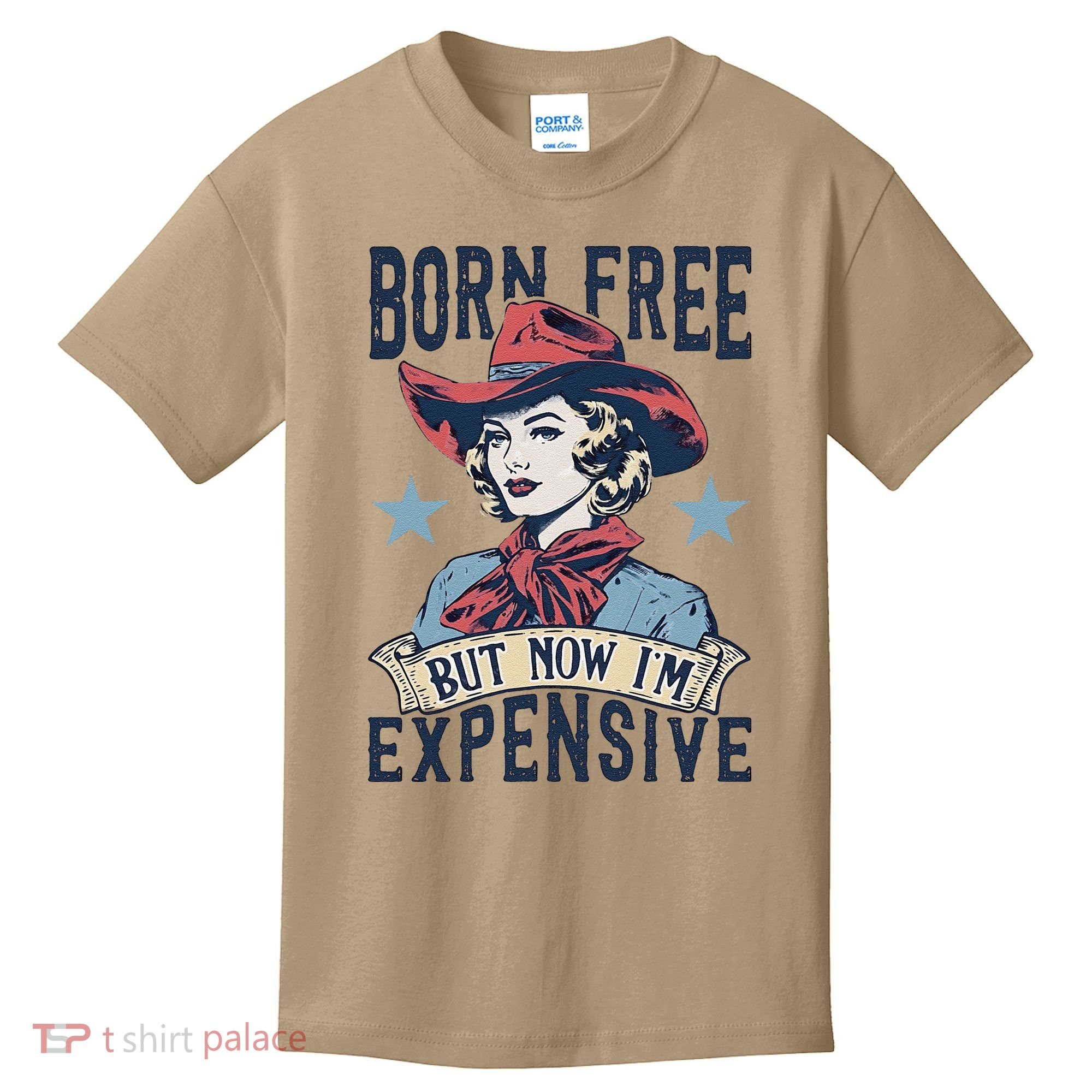 Born Free But Now IM Expensive 4th Of July Kids T-Shirt