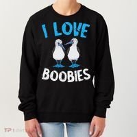 Blue Footed Booby I Love Boobies Blue Footed Booby Lover Women's Sweatshirt thumb 0