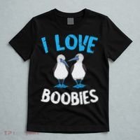 Blue Footed Booby I Love Boobies Blue Footed Booby Lover T-Shirt thumb 5