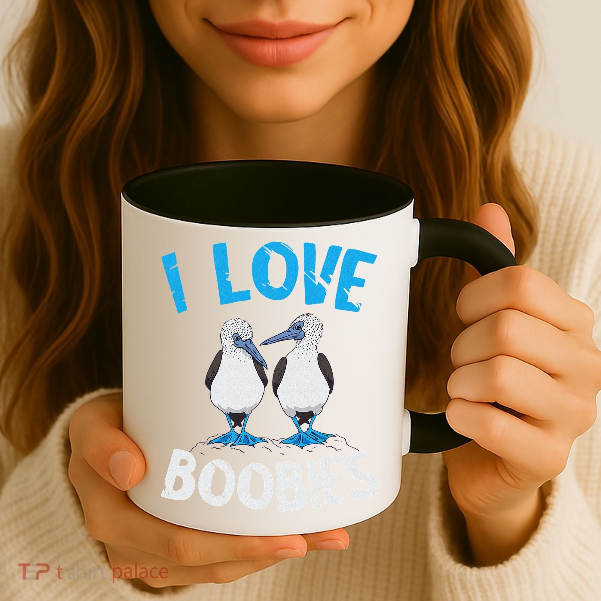Blue Footed Booby I Love Boobies Blue Footed Booby Lover Coffee Mug