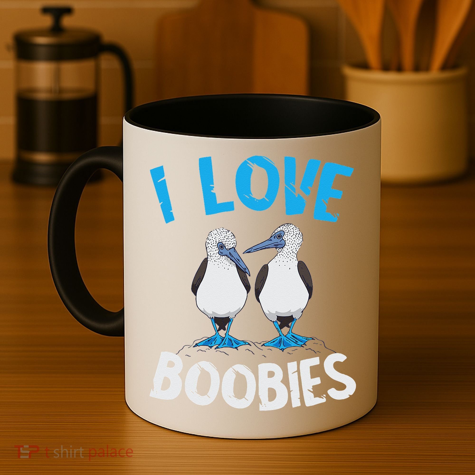 Blue Footed Booby I Love Boobies Blue Footed Booby Lover Coffee Mug
