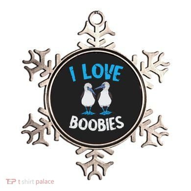 Blue Footed Booby I Love Boobies Blue Footed Booby Lover Ornament