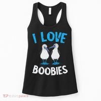 Blue Footed Booby I Love Boobies Blue Footed Booby Lover Women's Tank Top thumb 0