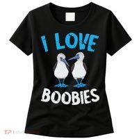 Blue Footed Booby I Love Boobies Blue Footed Booby Lover Women's T-Shirt thumb 0