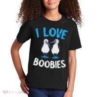 Blue Footed Booby I Love Boobies Blue Footed Booby Lover Kids T-Shirt thumb 2