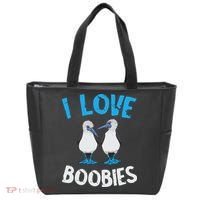 Blue Footed Booby I Love Boobies Blue Footed Booby Lover Tote Bag thumb 0