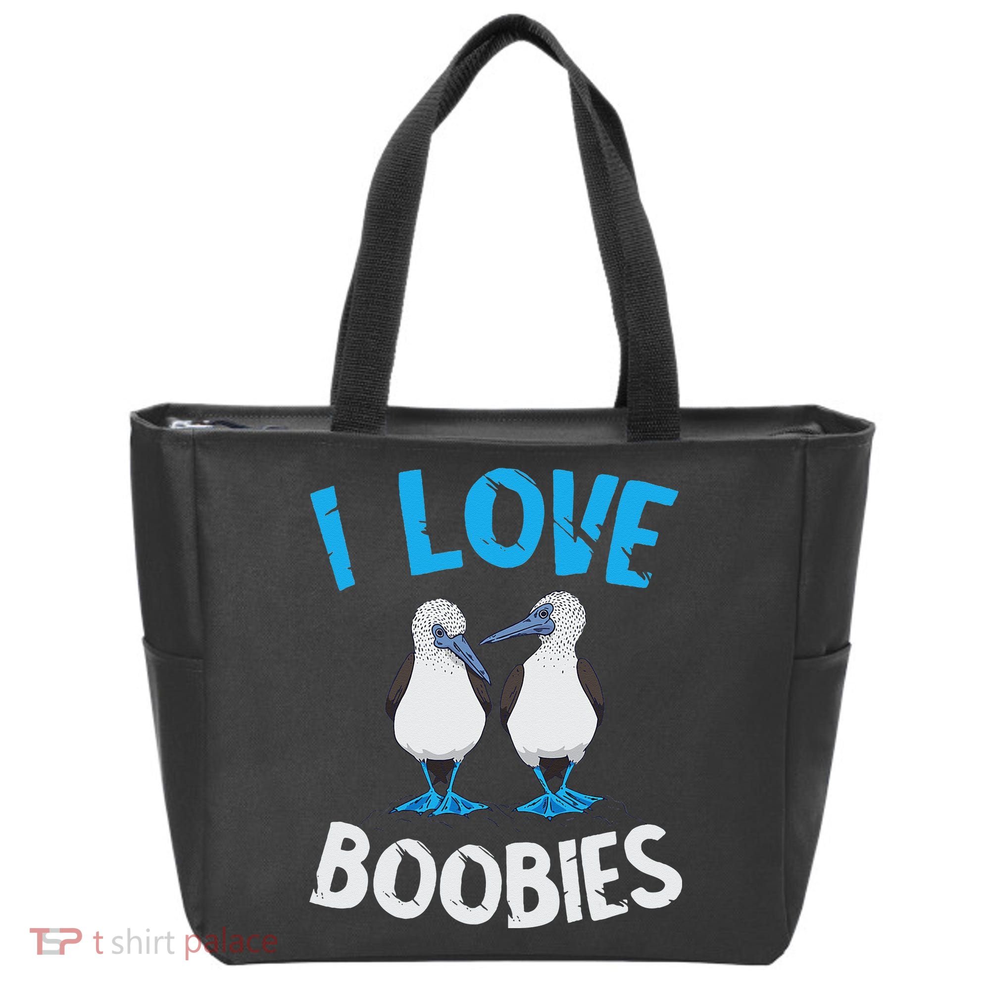 Blue Footed Booby I Love Boobies Blue Footed Booby Lover Tote Bag