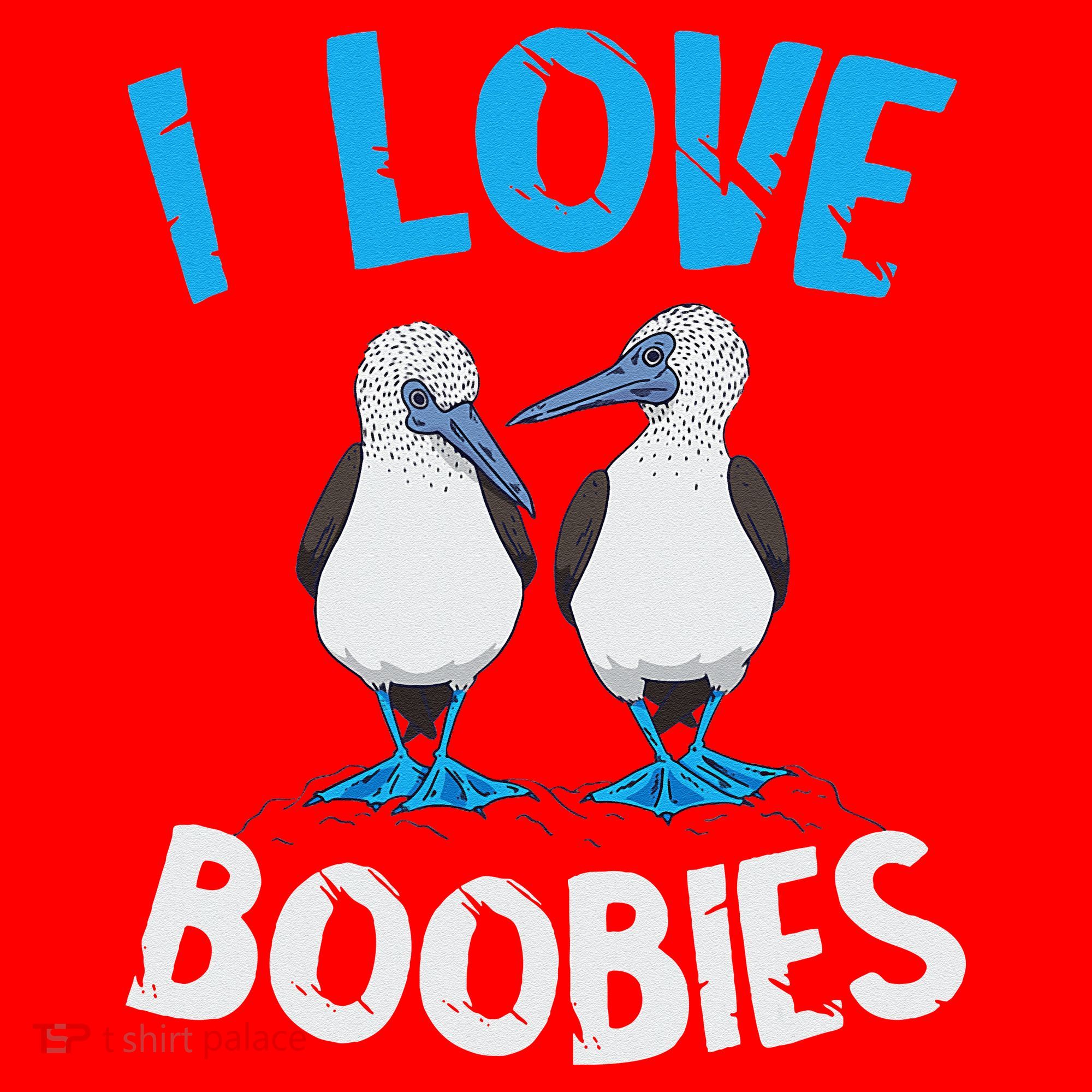 Blue Footed Booby I Love Boobies Blue Footed Booby Lover Santa Hat