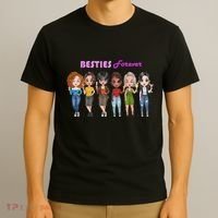 Besties Forever Bff Best Friends Drinking Buddies T-Shirt thumb 3