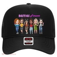 Besties Forever Bff Best Friends Drinking Buddies Hat thumb 0