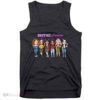 Besties Forever Bff Best Friends Drinking Buddies Tank Top thumb 0