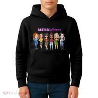 Besties Forever Bff Best Friends Drinking Buddies Kids Hoodie thumb 4