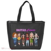 Besties Forever Bff Best Friends Drinking Buddies Tote Bag thumb 0