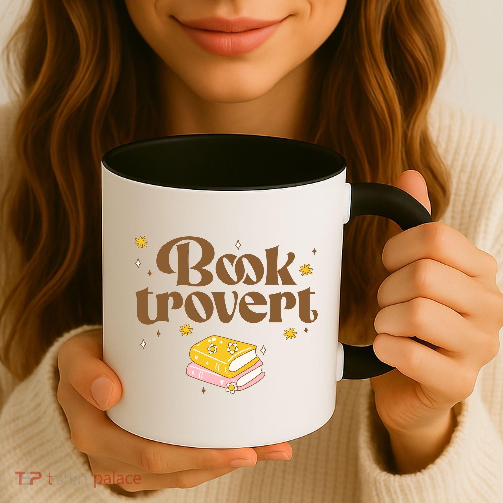 Booktrovert Funny Book Lover Reading Coffee Mug