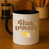 Booktrovert Funny Book Lover Reading Coffee Mug thumb 4