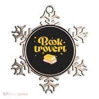 Booktrovert Funny Book Lover Reading Ornament thumb 0