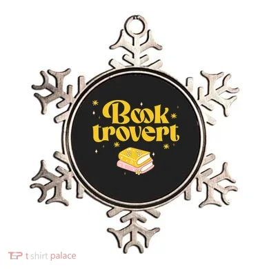 Booktrovert Funny Book Lover Reading Ornament