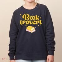 Booktrovert Funny Book Lover Reading Women's Sweatshirt thumb 0