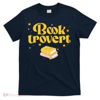 Booktrovert Funny Book Lover Reading T-Shirt thumb 0