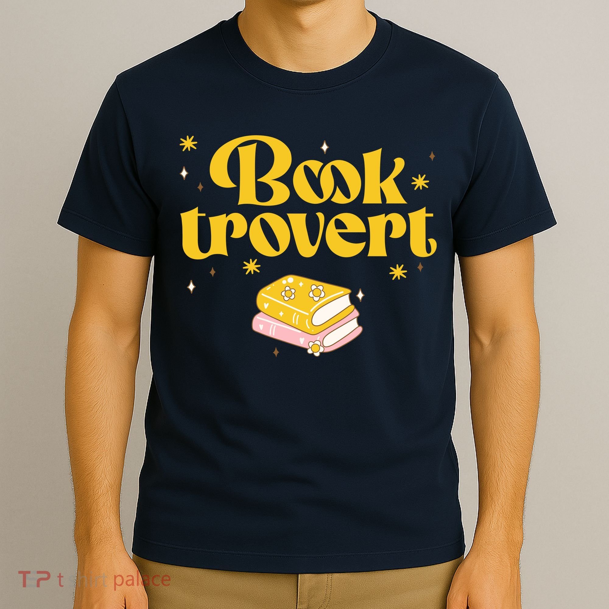Booktrovert Funny Book Lover Reading T-Shirt