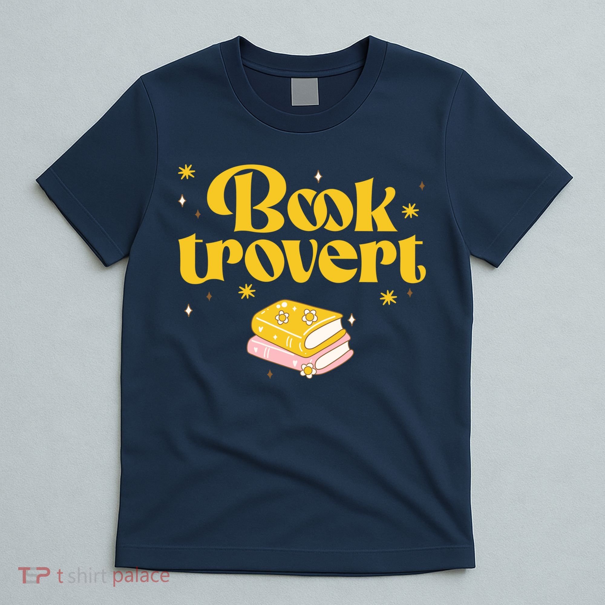 Booktrovert Funny Book Lover Reading T-Shirt