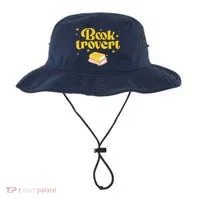 Booktrovert Funny Book Lover Reading Bucket Hat thumb 0