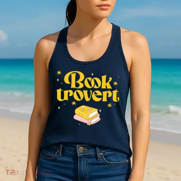 Booktrovert Funny Book Lover Reading Women's Tank Top