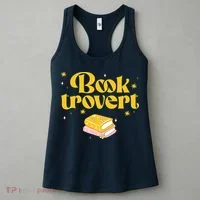 Booktrovert Funny Book Lover Reading Women's Tank Top thumb 3