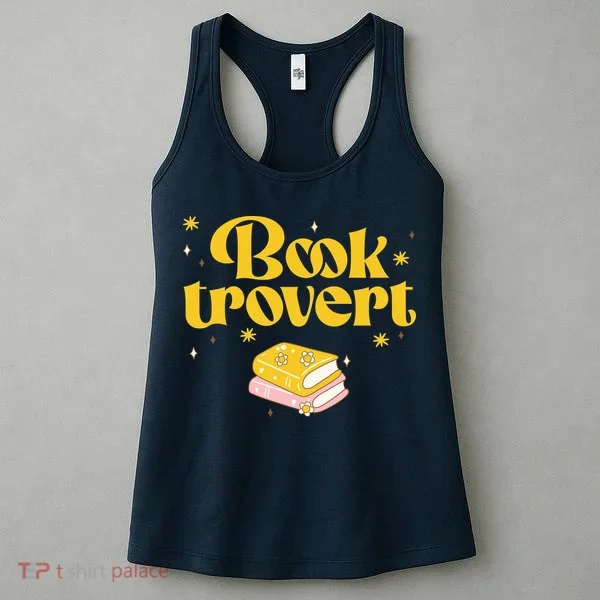 Booktrovert Funny Book Lover Reading Women's Tank Top