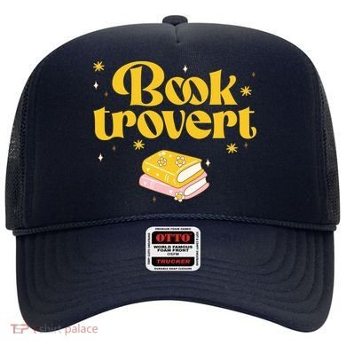 Booktrovert Funny Book Lover Reading Hat