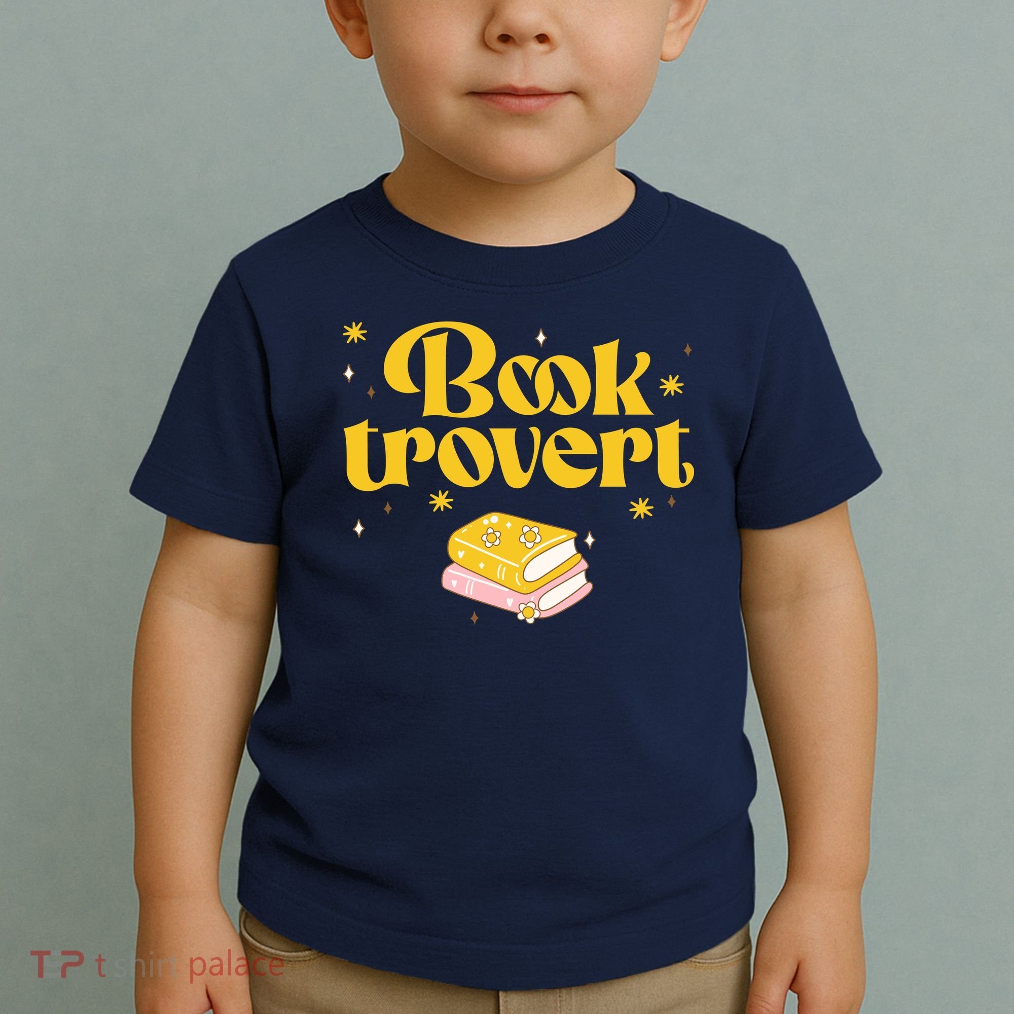Booktrovert Funny Book Lover Reading Toddler T-Shirt