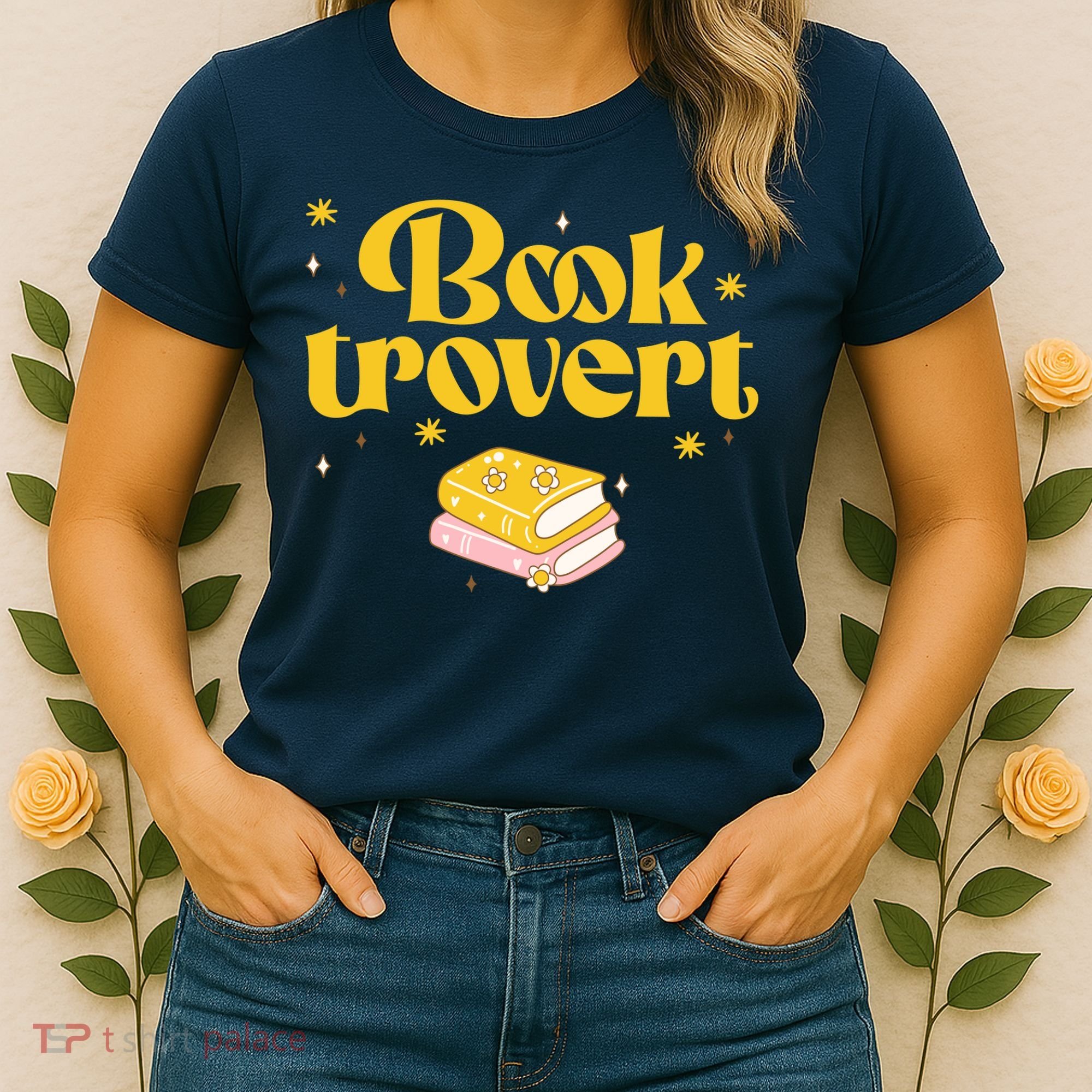 Booktrovert Funny Book Lover Reading Women's T-Shirt