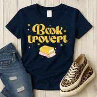 Booktrovert Funny Book Lover Reading Women's T-Shirt thumb 3