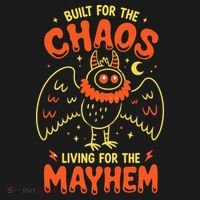 Built For Chaos Living For The Mayhem Visor thumb 3