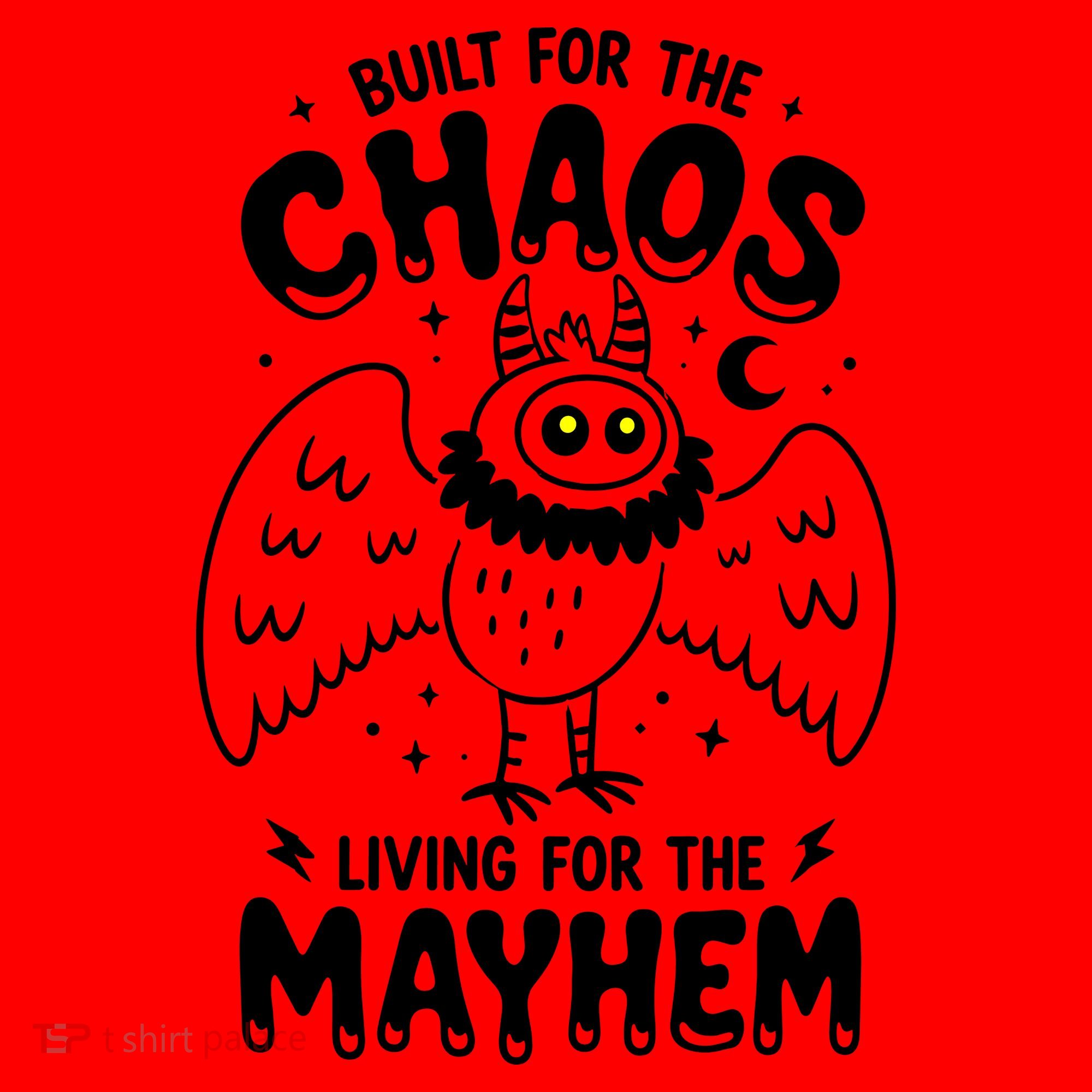 Built For Chaos Living For The Mayhem Santa Hat