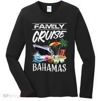 Bahamas Family Cruise Vacation Trip Women's Long Sleeve Shirt thumb 0