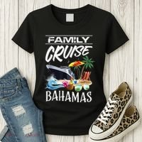 Bahamas Family Cruise Vacation Trip Women's T-Shirt thumb 3