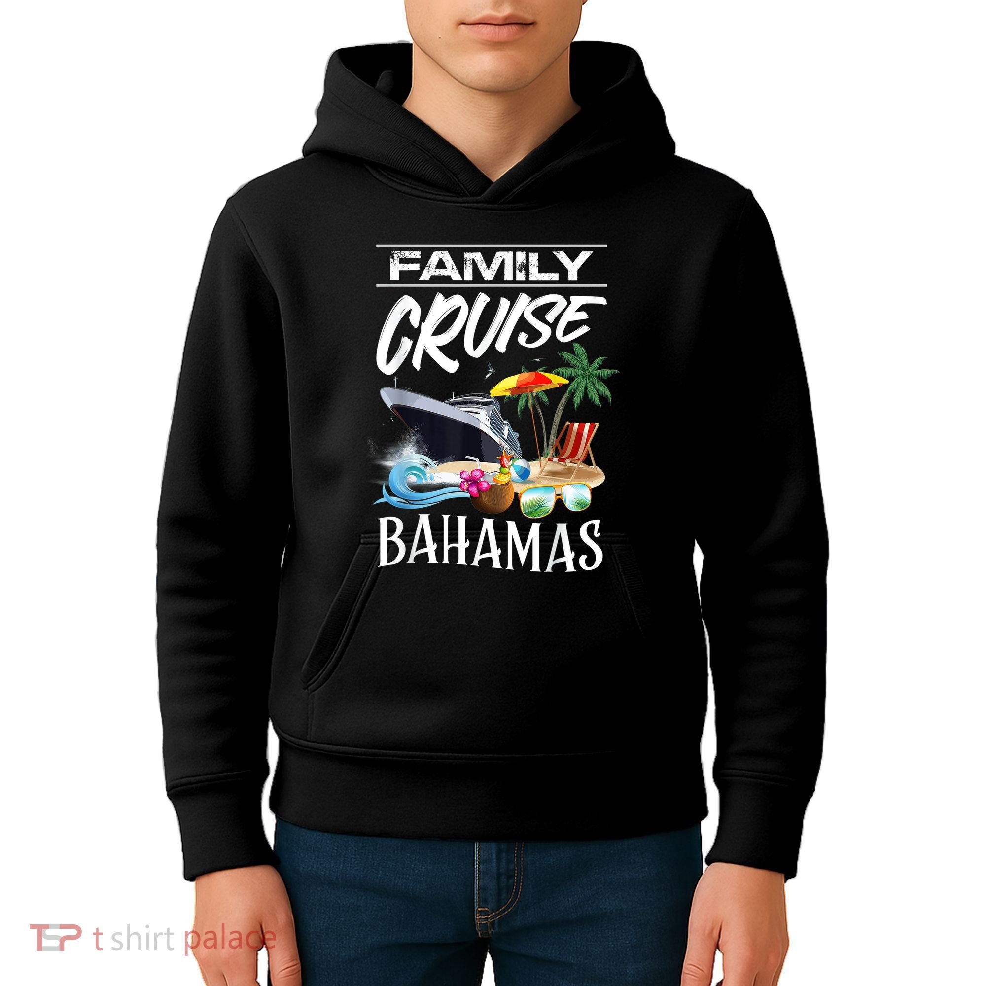 Bahamas Family Cruise Vacation Trip Kids Hoodie