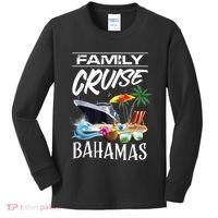 Bahamas Family Cruise Vacation Trip Kids Long Sleeve Shirt thumb 0