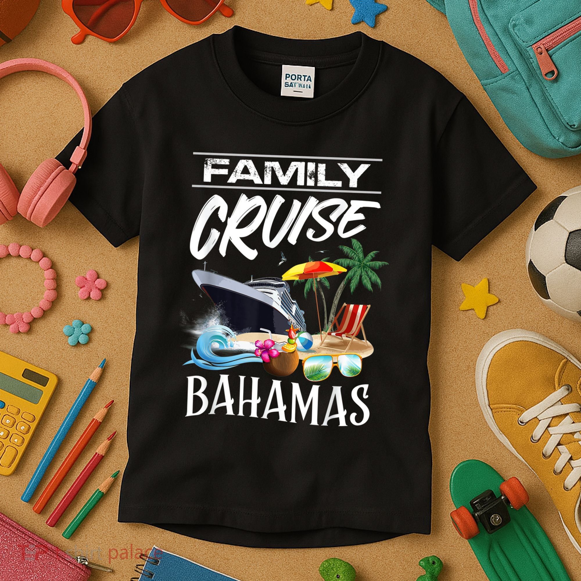 Bahamas Family Cruise Vacation Trip Kids T-Shirt
