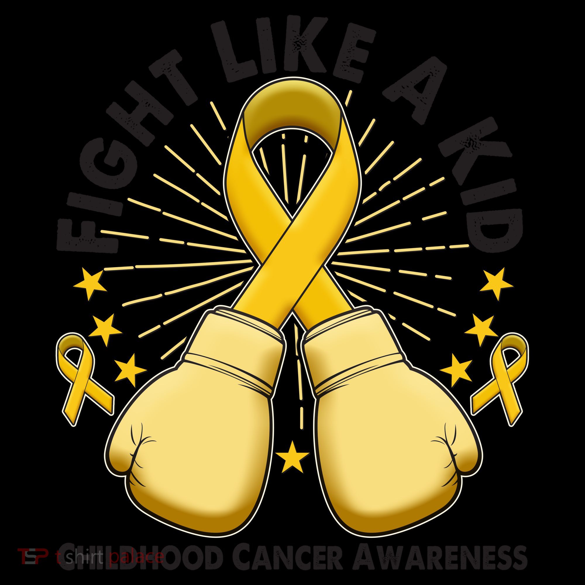 Boxing Fight Childhood Cancer Awareness Coffee Mug