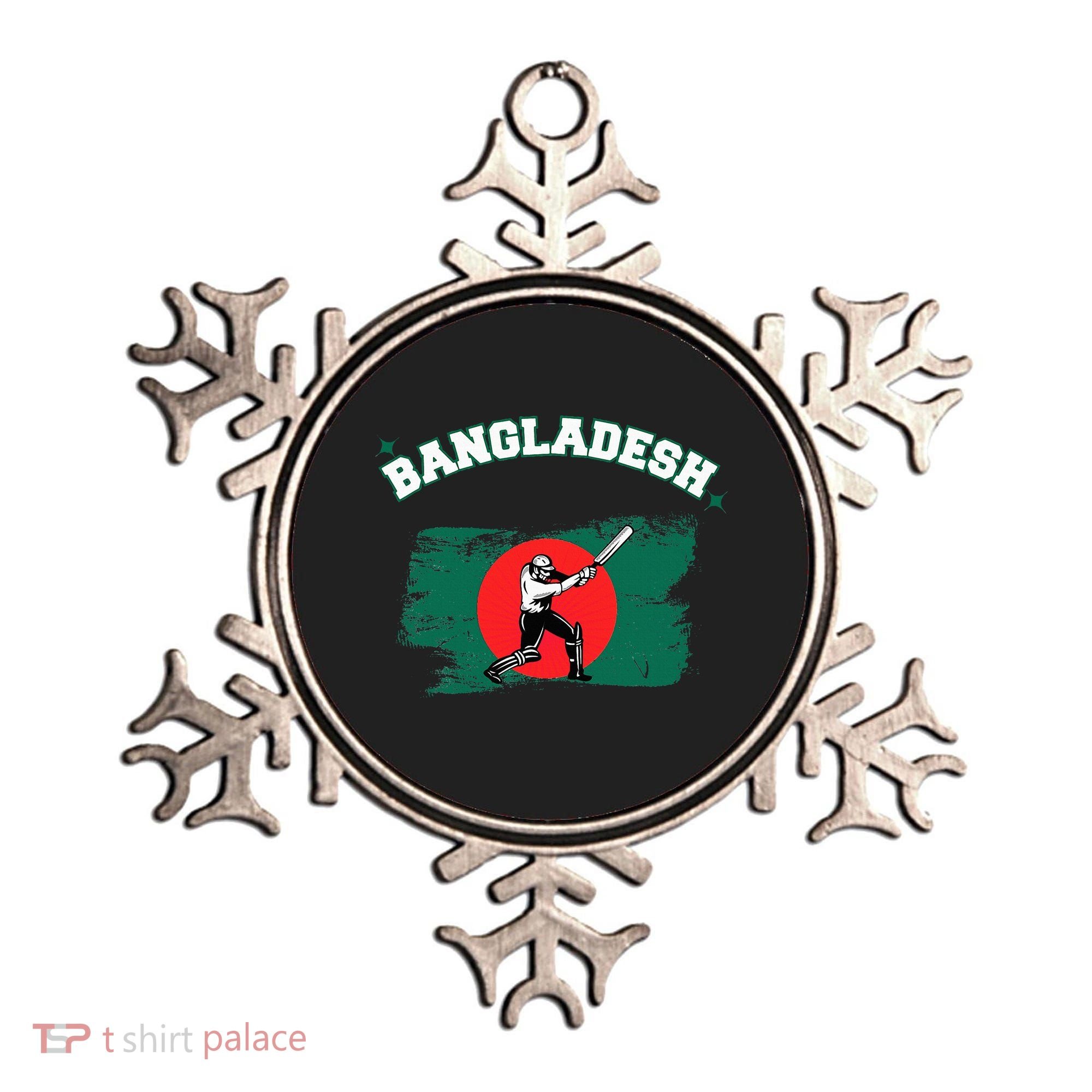 Bangladesh Flag Cricket Jersey Fans Player Ornament