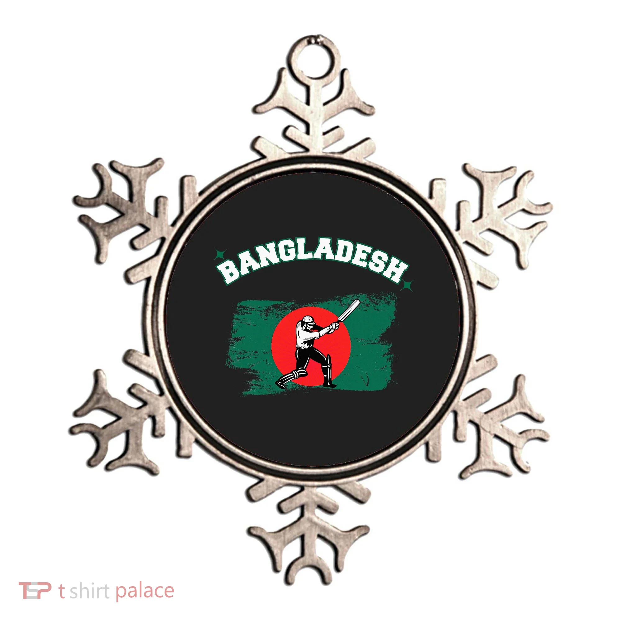 Bangladesh Flag Cricket Jersey Fans Player Ornament