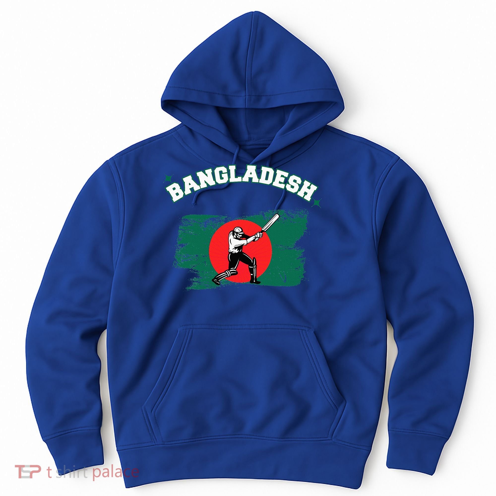 Bangladesh Flag Cricket Jersey Fans Player Hoodie