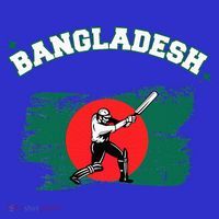Bangladesh Flag Cricket Jersey Fans Player Hoodie thumb 2