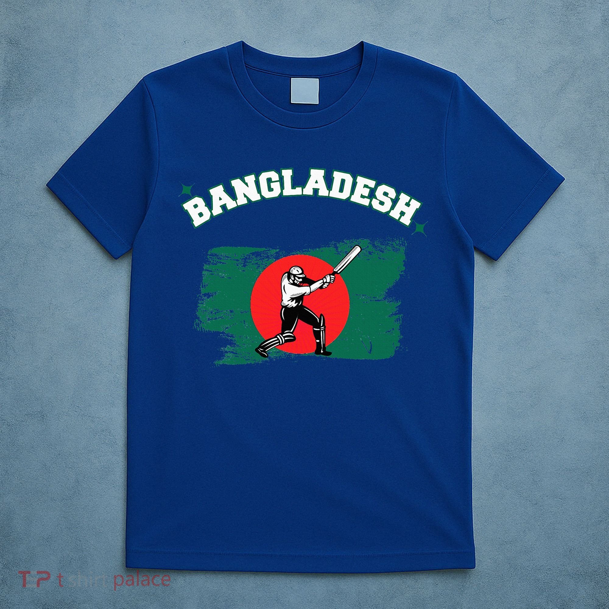Bangladesh Flag Cricket Jersey Fans Player T-Shirt