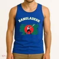 Bangladesh Flag Cricket Jersey Fans Player Tank Top thumb 3