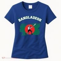Bangladesh Flag Cricket Jersey Fans Player Women's T-Shirt thumb 0