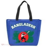 Bangladesh Flag Cricket Jersey Fans Player Tote Bag thumb 0