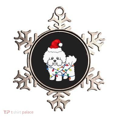 Bichon Frise Christmas Light Funny Dog Lover Gift Ornament